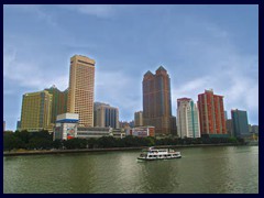 Landmark Hotel and more of Yuexiu's skyline seen from Haizhou.